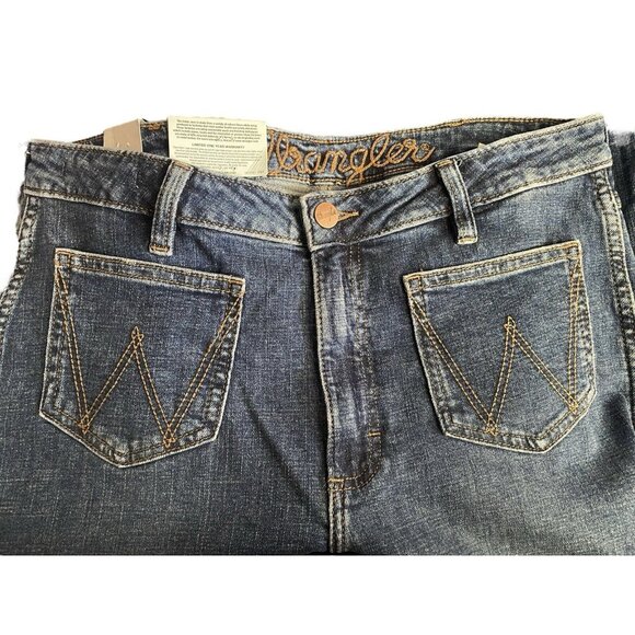 Wrangler Retro Jeans Victoria High Rise Flare Denim Jeans 112321422 NWT 31 X 34 - Picture 6 of 13